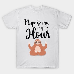 Nap Is My Happy Hour T-Shirt